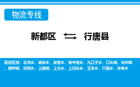 新都区到行唐县物流公司电话,专线查询,需要几天