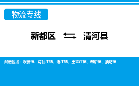 新都区到清河县物流公司电话,专线查询,需要几天