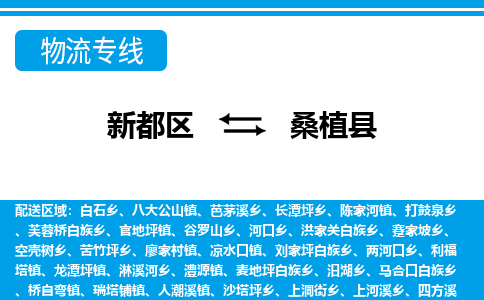 新都区到桑植县物流公司电话,专线查询,需要几天