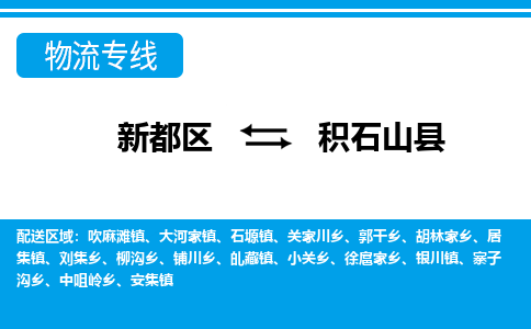 新都区到积石山县物流公司电话,专线查询,需要几天